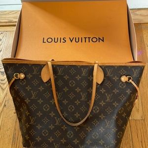 Authentic Louis Vuitton Neverfull MM